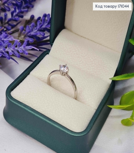 Перстень родился с блестящим камнем, Xuping 171044 фото 3